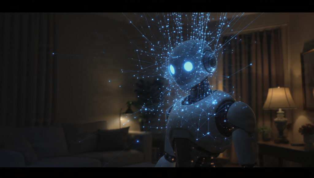 a_home_robot_in_a_domestic_setting